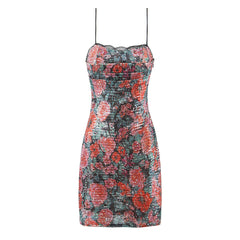 Monserrat Sequin Strap Mini Dress