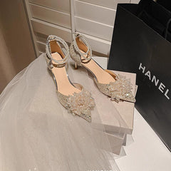 Peyton Glitter Pearl Pumps