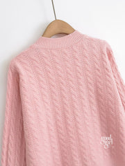 Rey Gold Button Knitted Cardigan