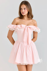 Samiyah Off Shoulder Ruffle Dress