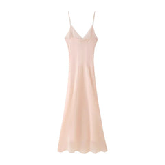 Sinai Tiered Slip Midi Dress