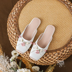 Vida Floral Ballet Mules
