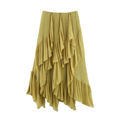 Yatzil Layered Irregular Maxi Skirt