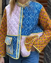 Roxy Vintage Patchwork Quilted Jacket