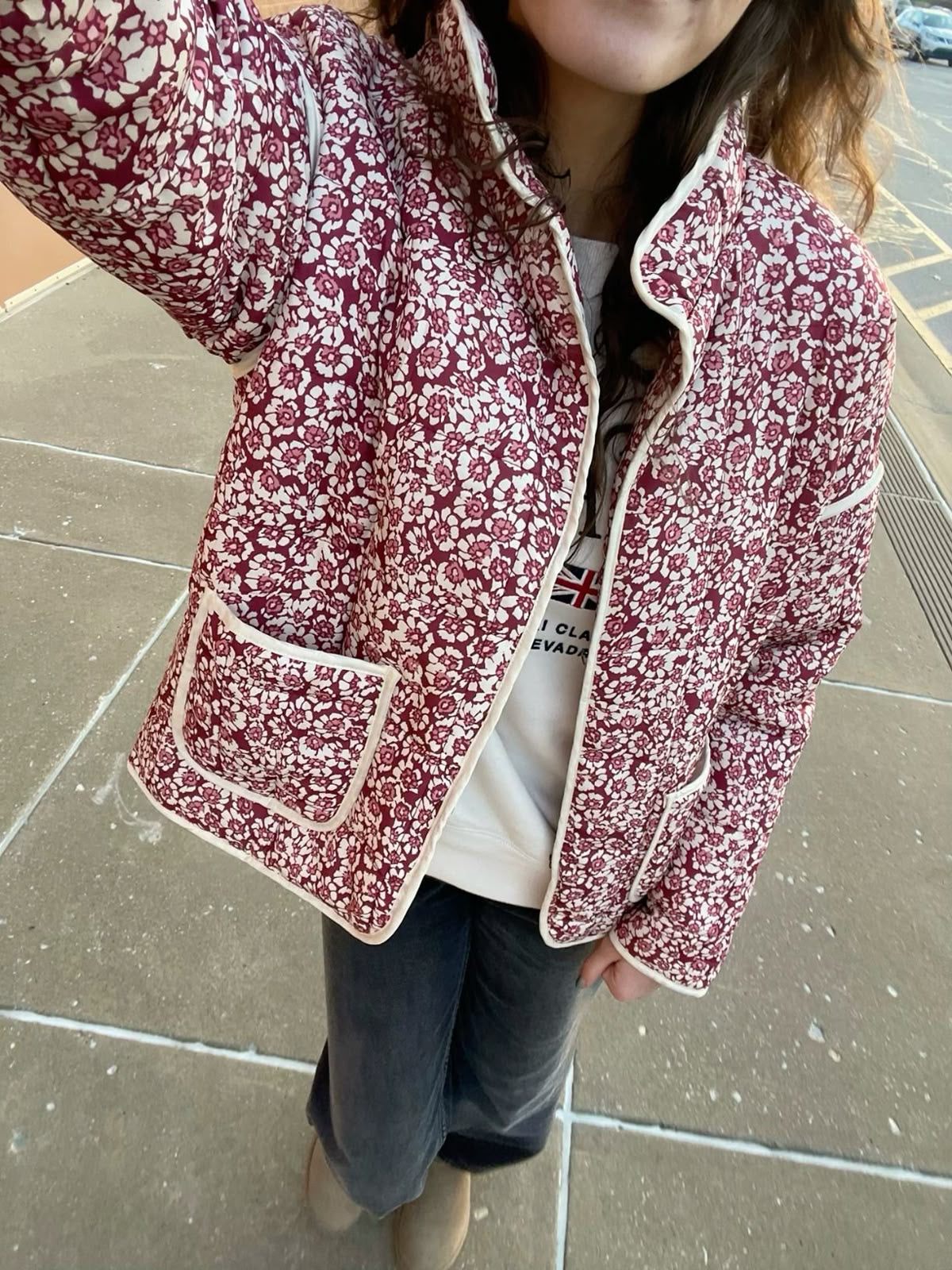 Kenia Floral Padded Jacket