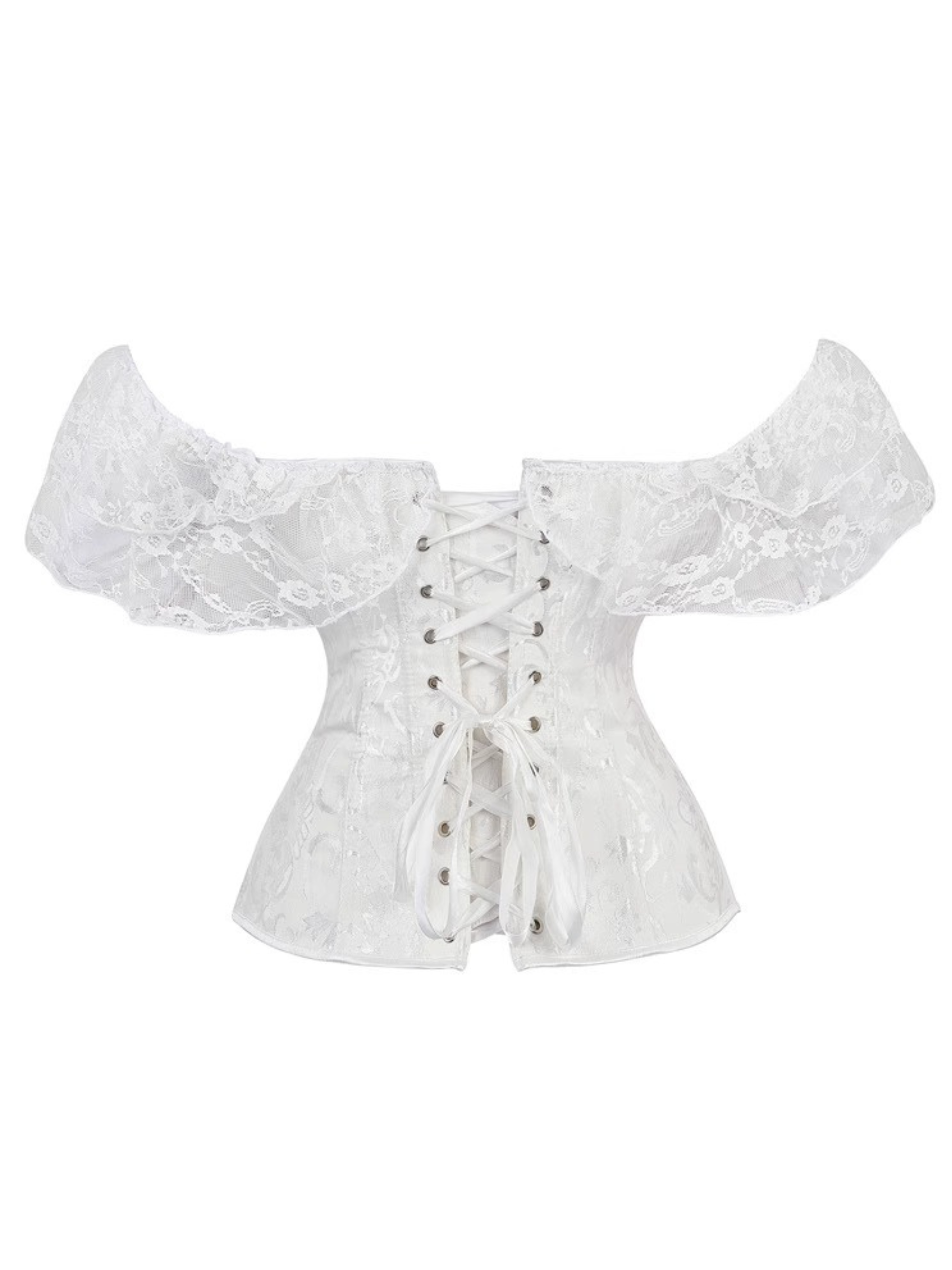 Lareen Lace Sleeve Corset