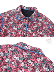 Hayden Floral Quilted Lapel Jacket