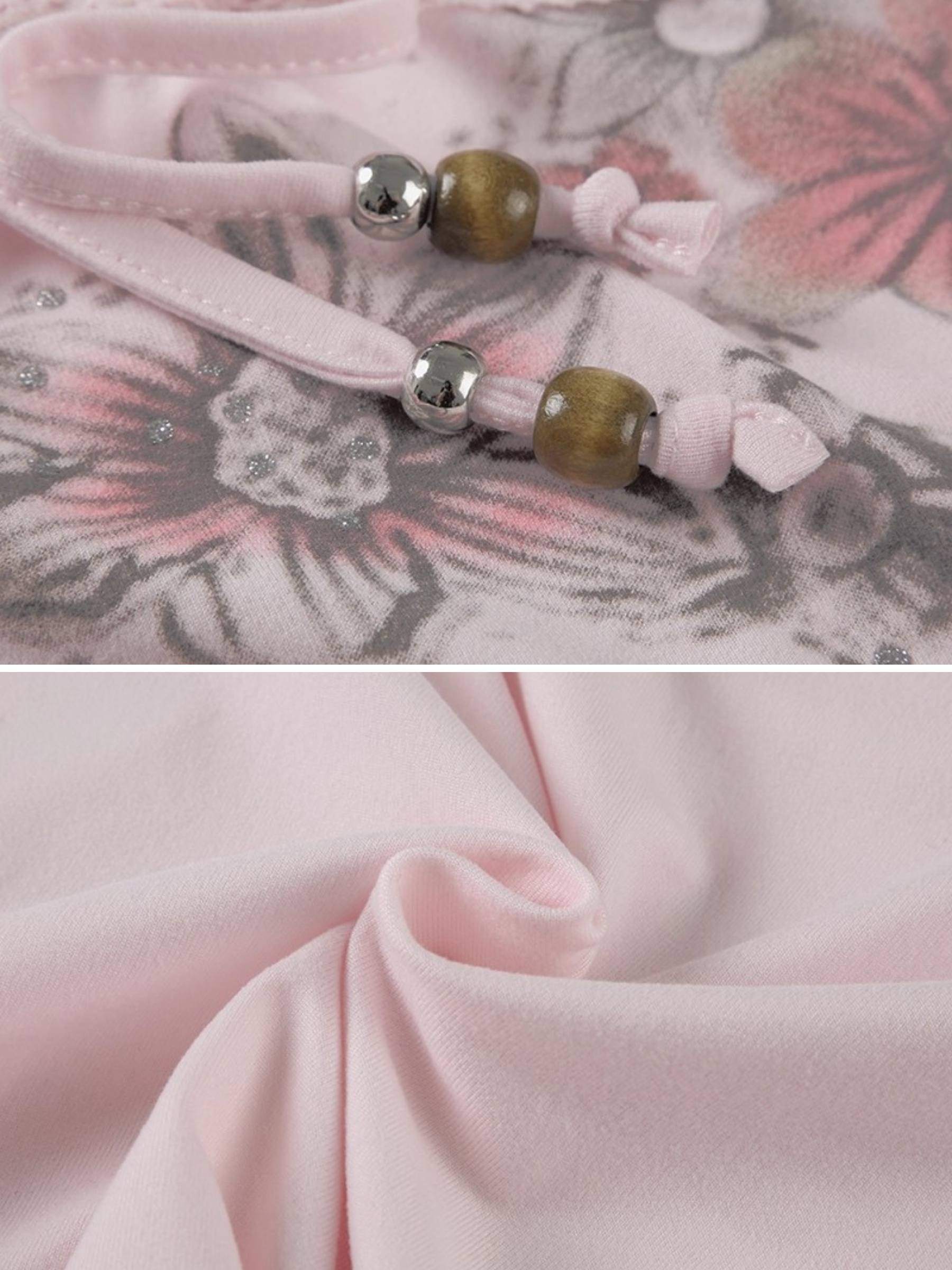 Areya Floral Lace-Up Top