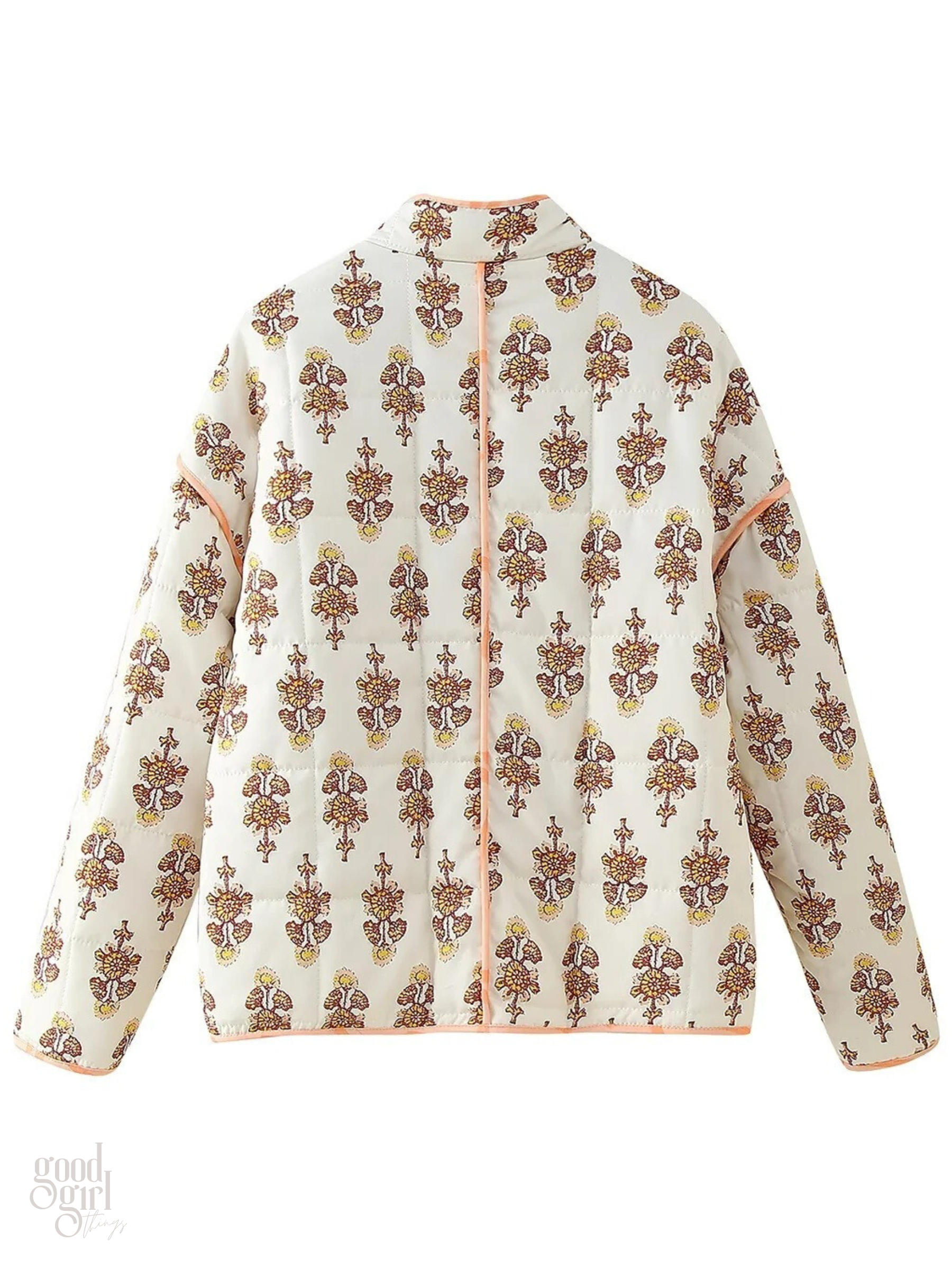 Billie Retro Printed Cotton Jacket