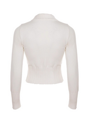 Safiyah Quilted Zip-Up Cardigan