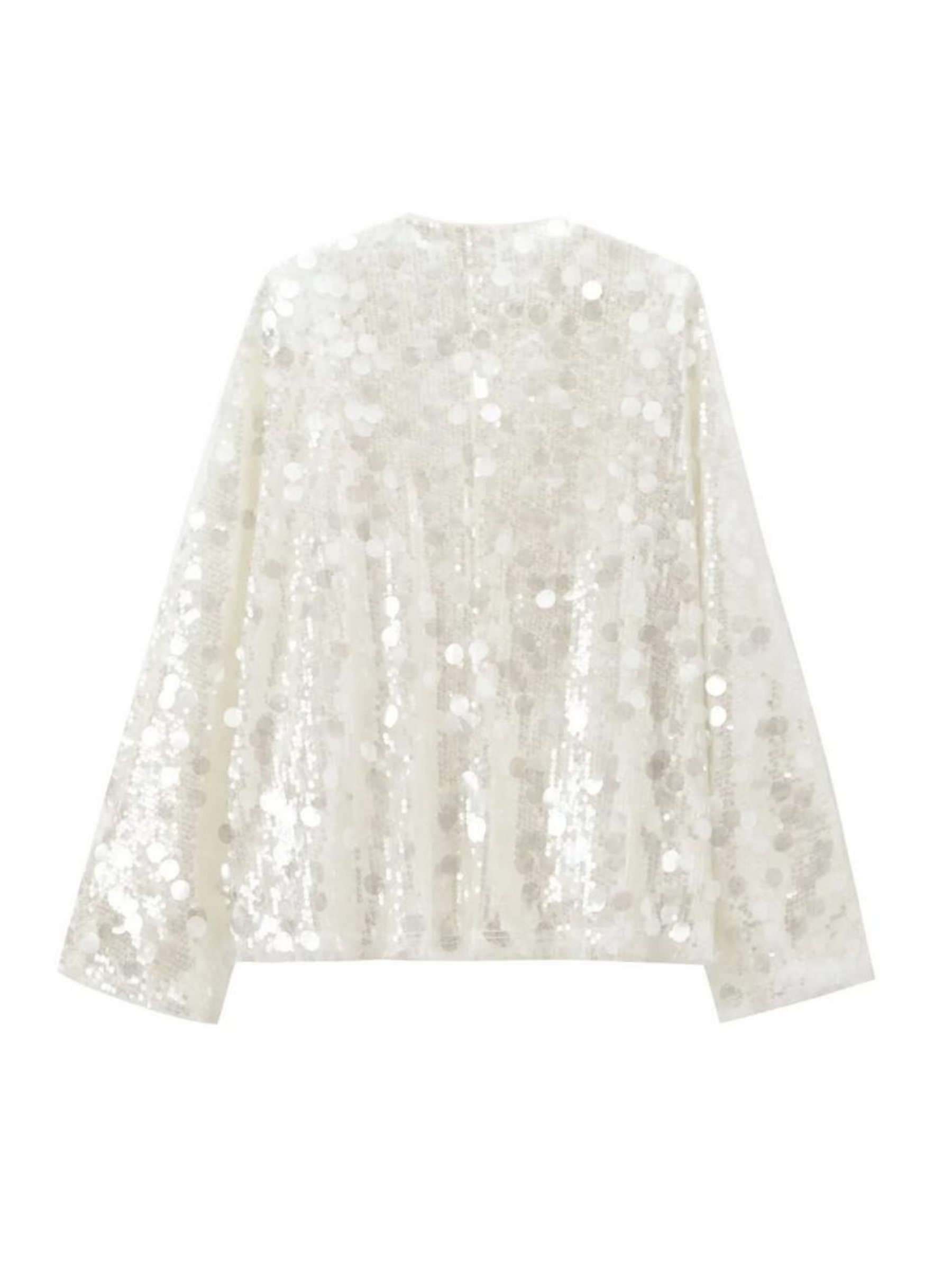 Jaylie Sequin Kimono Top