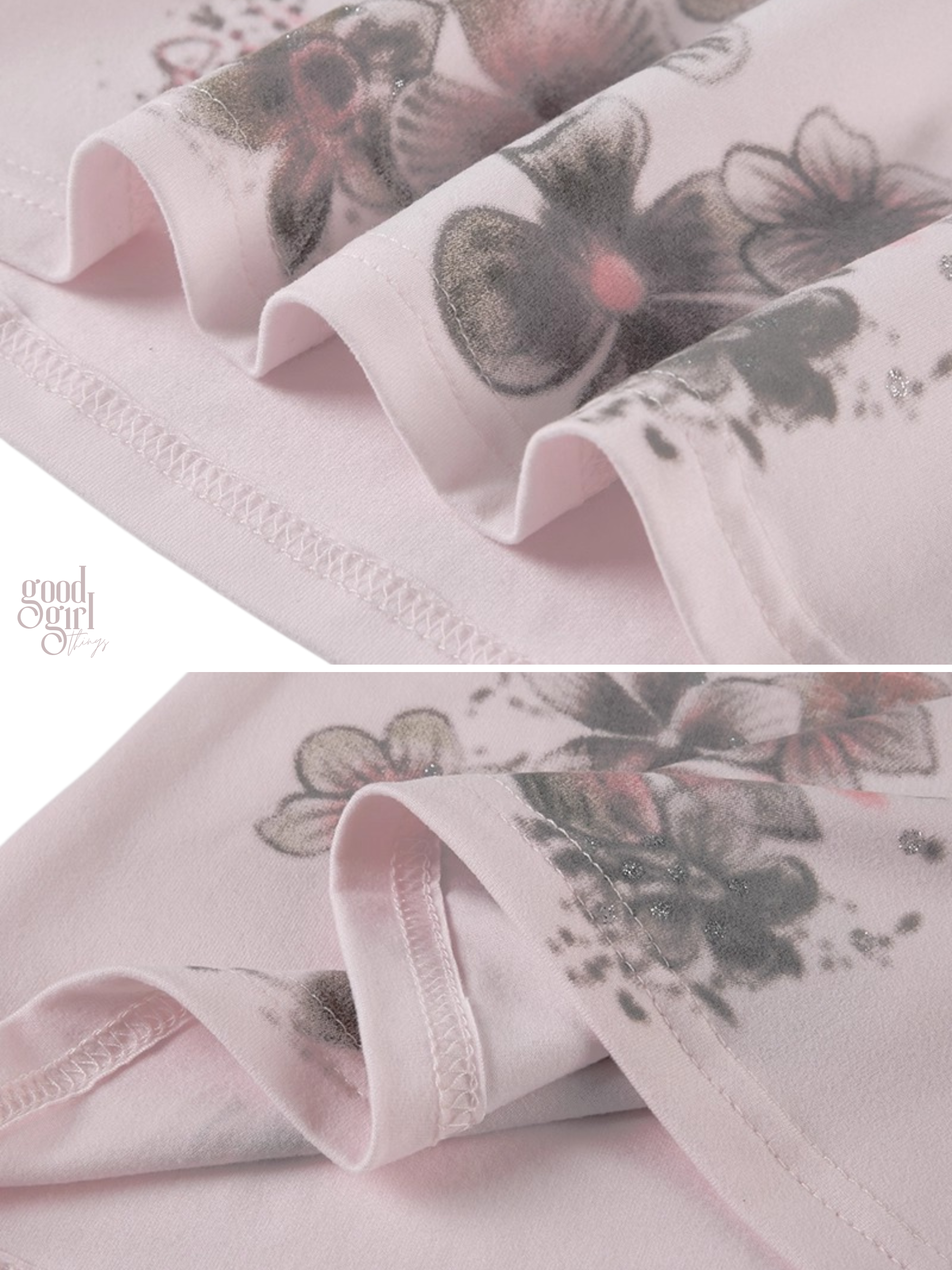 Freyja Floral Mesh Midi Skirt