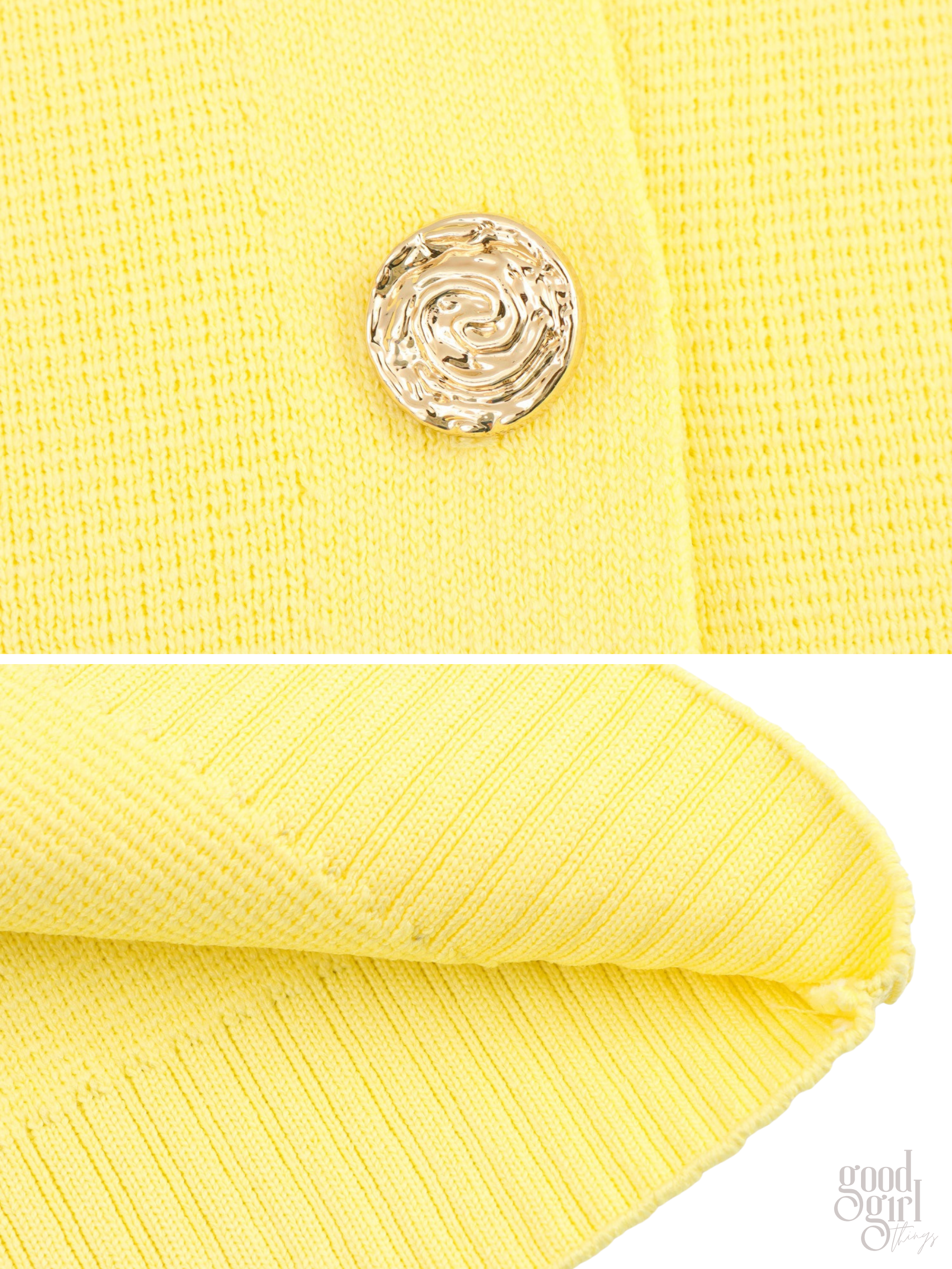 Jimena Ribbed Knit Skirt Set