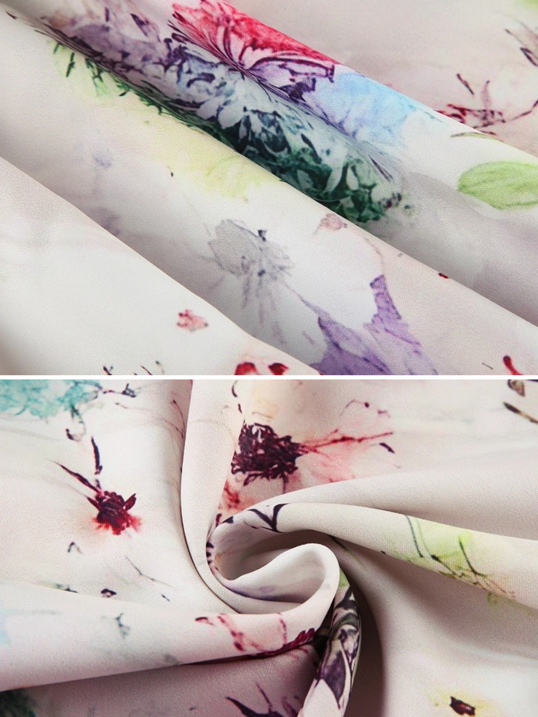 Bea Floral Fishtail Maxi Skirt