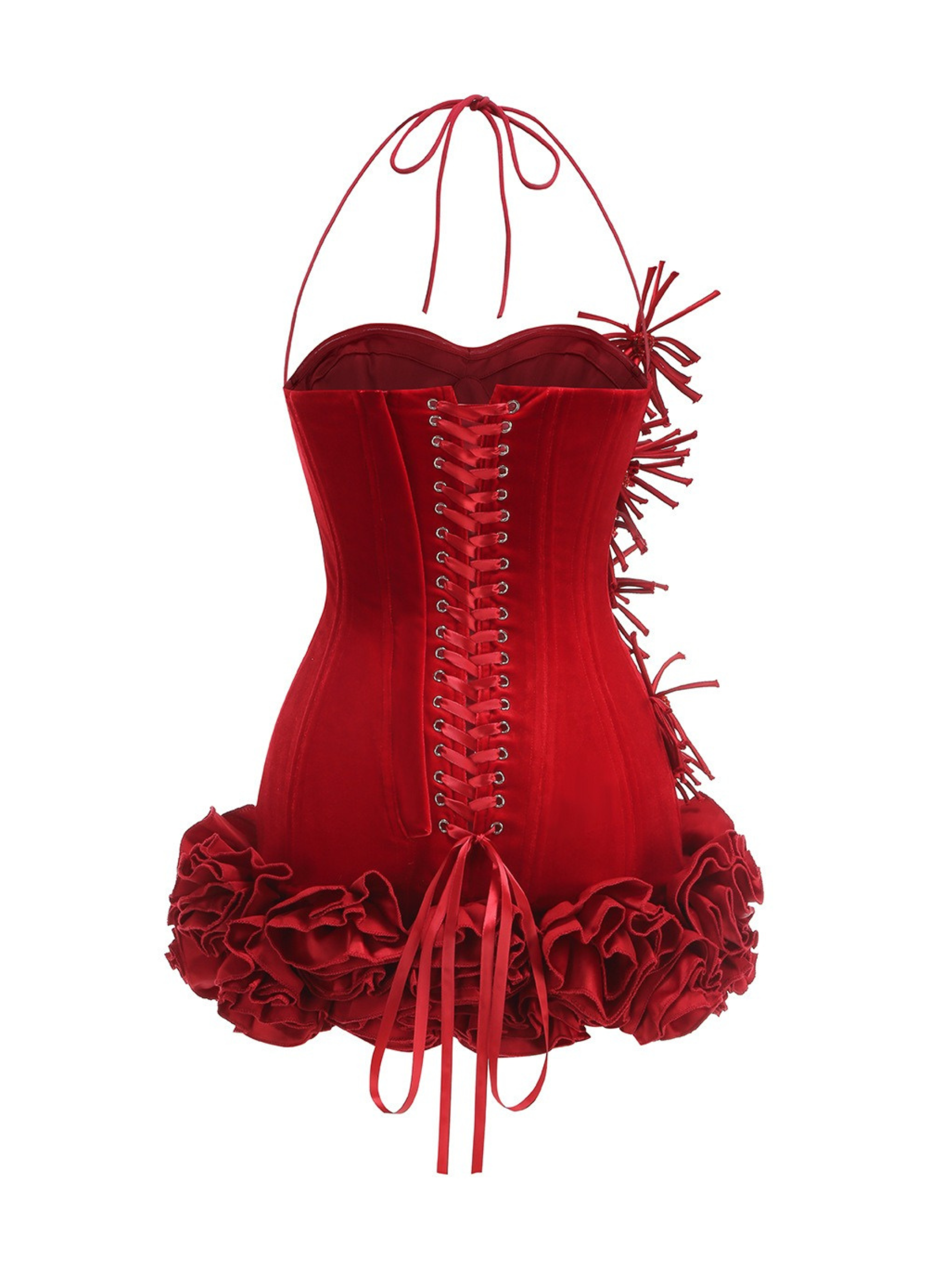 Scarlett Velvet Corset Dress