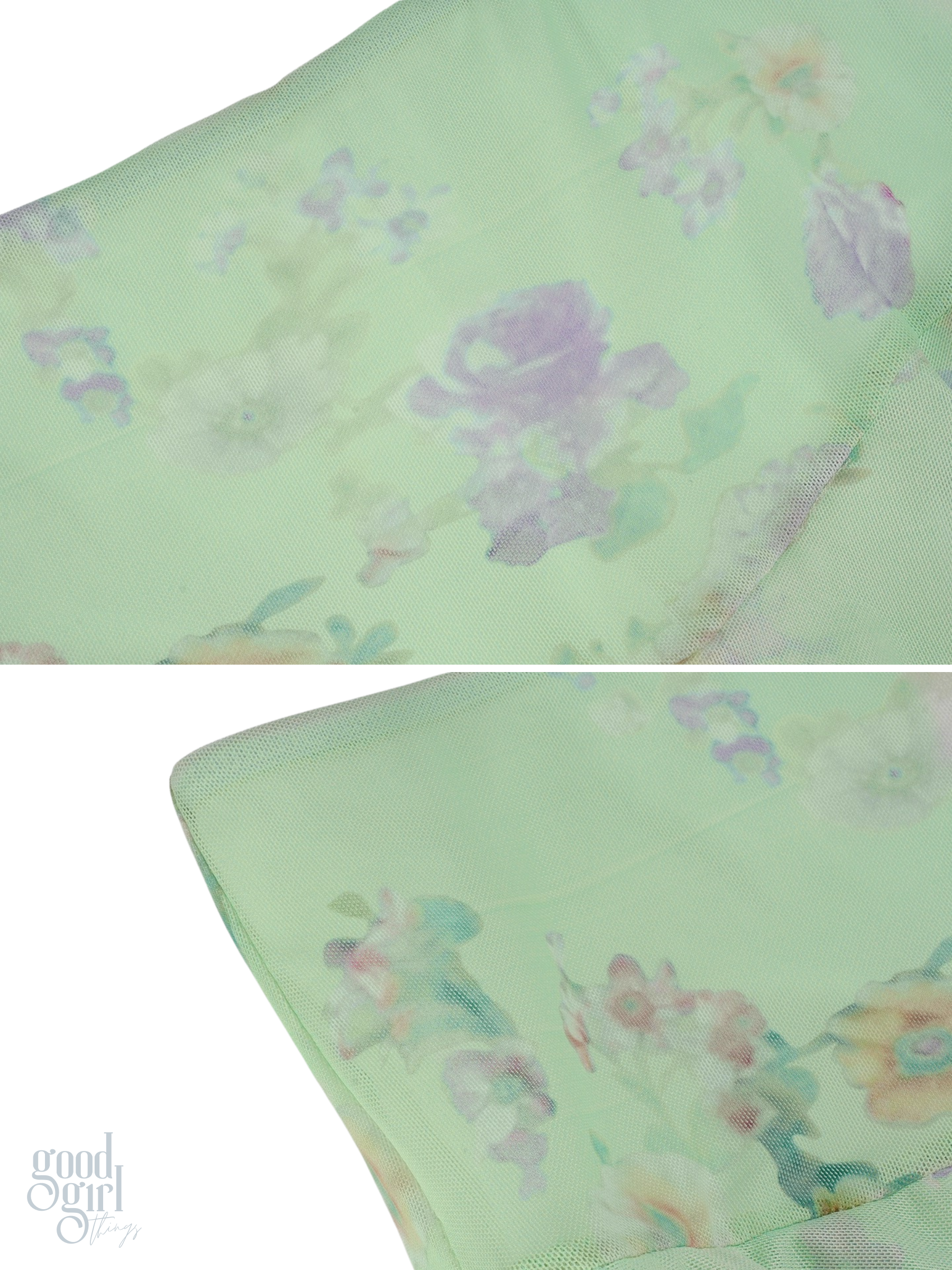 Amaryah Monet Floral Mini Skirt