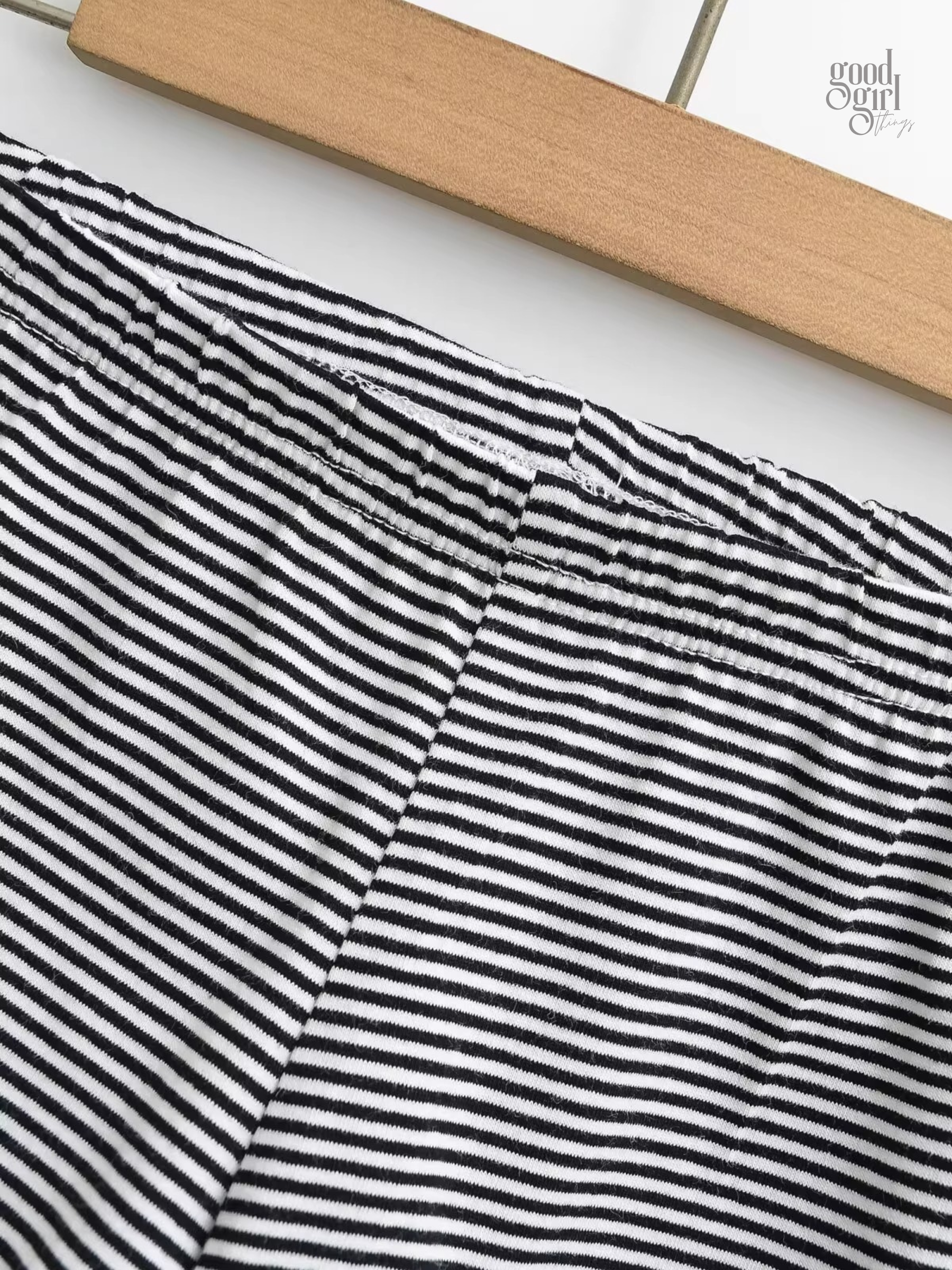 Tiana Striped Lounge Shorts