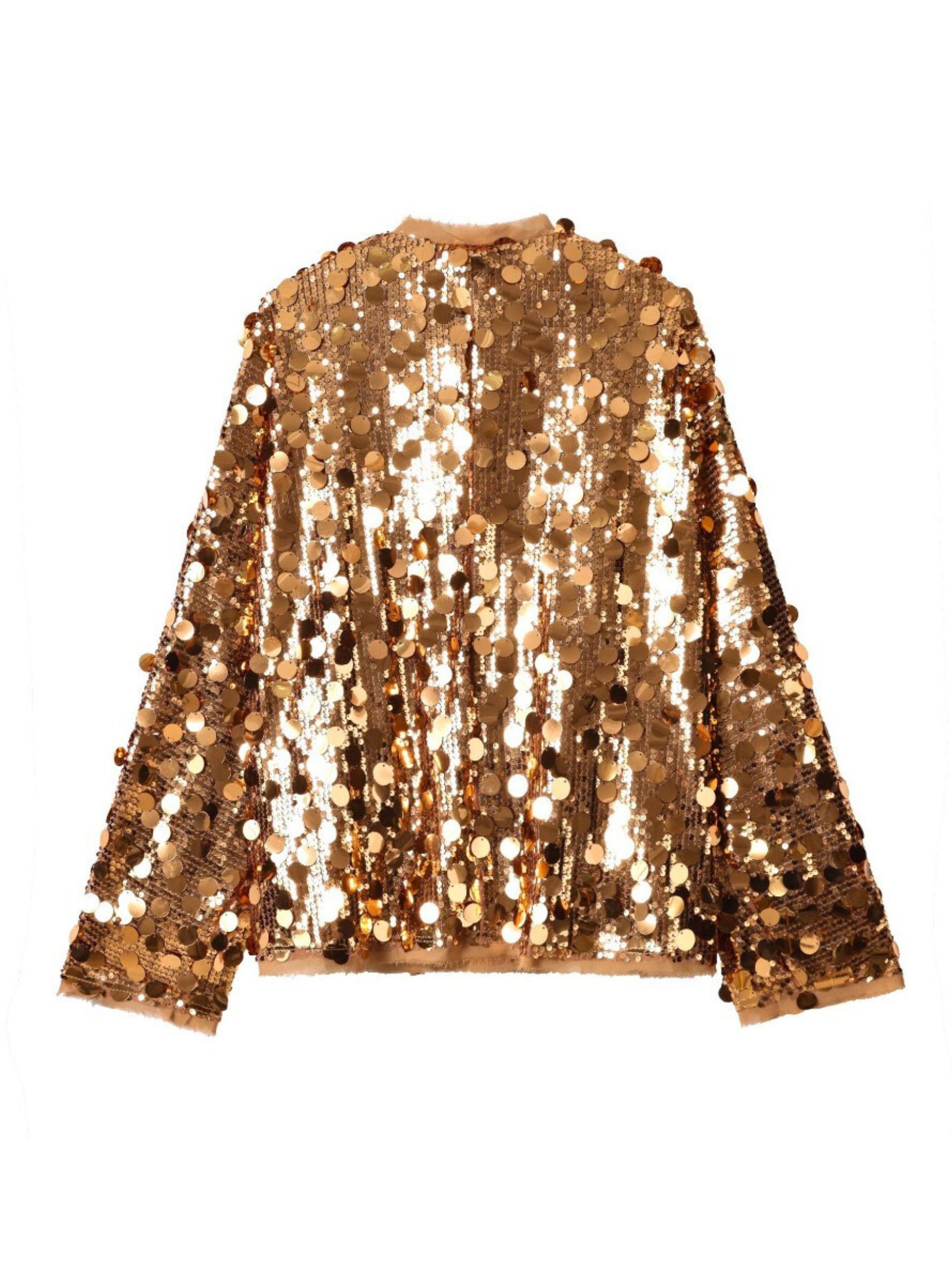 Jaylie Sequin Kimono Top