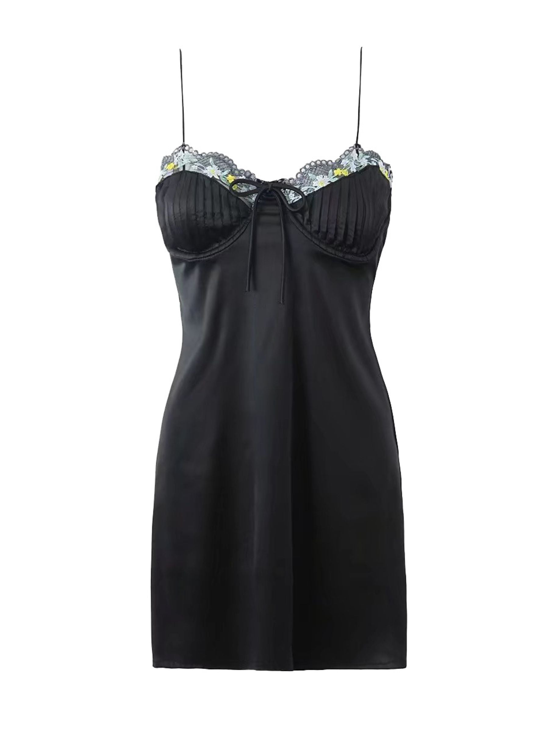 Thalia Saten Mini Dress