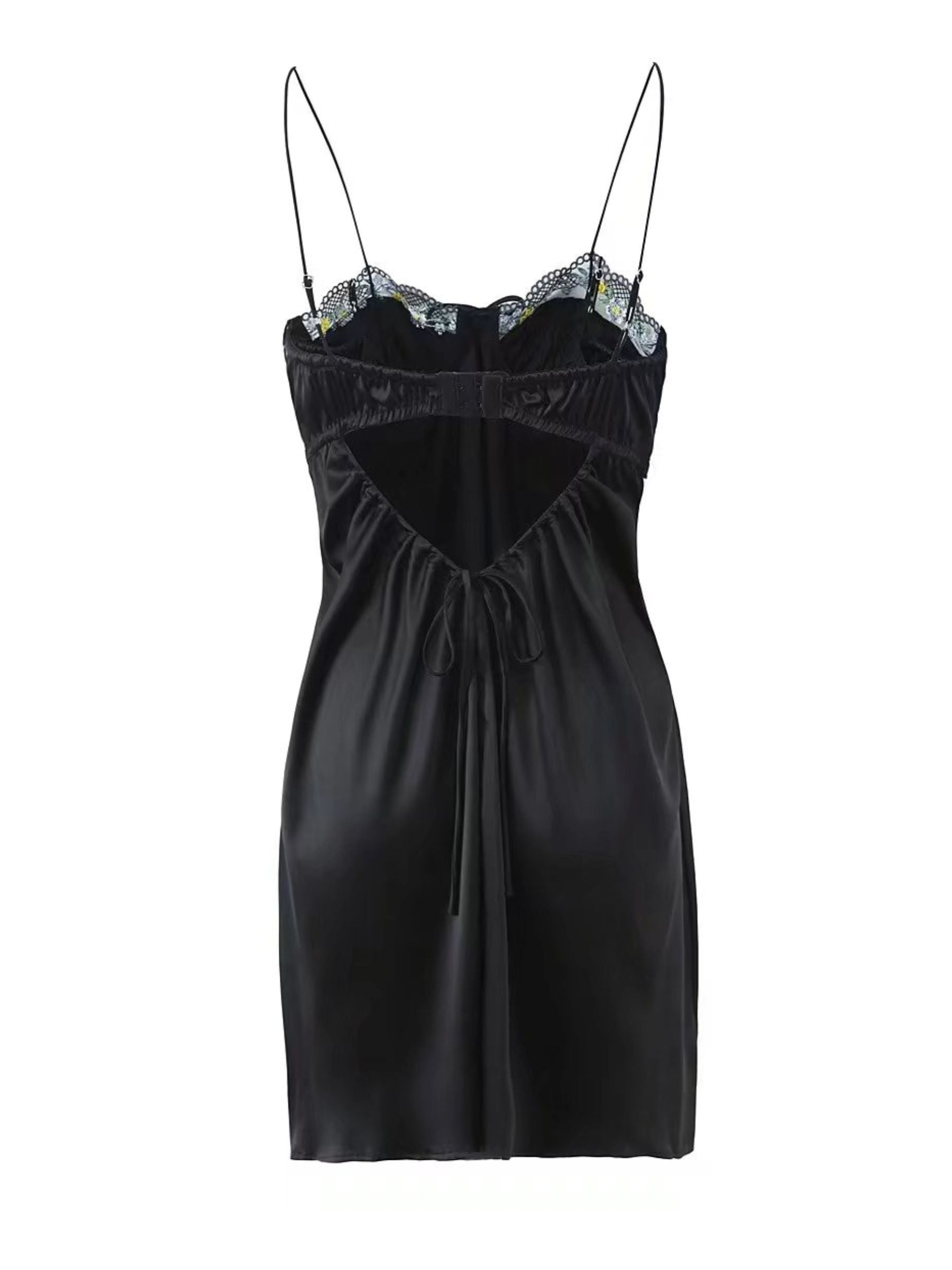 Thalia Saten Mini Dress