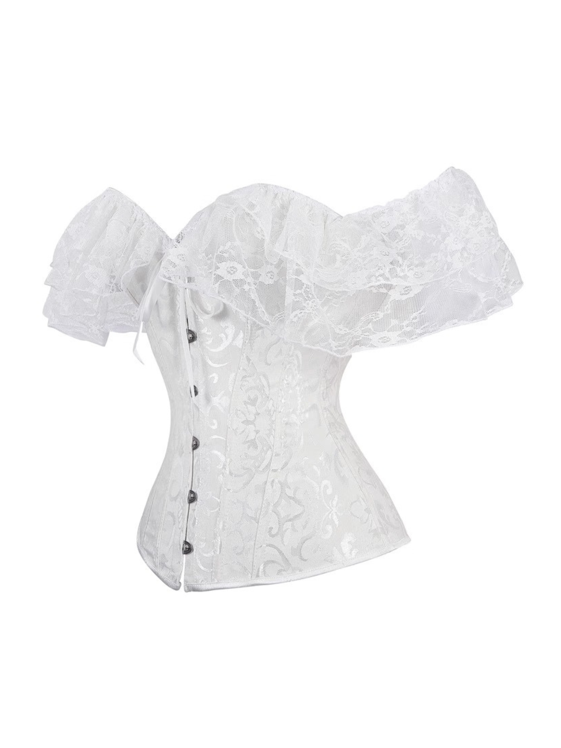 Lareen Lace Sleeve Corset