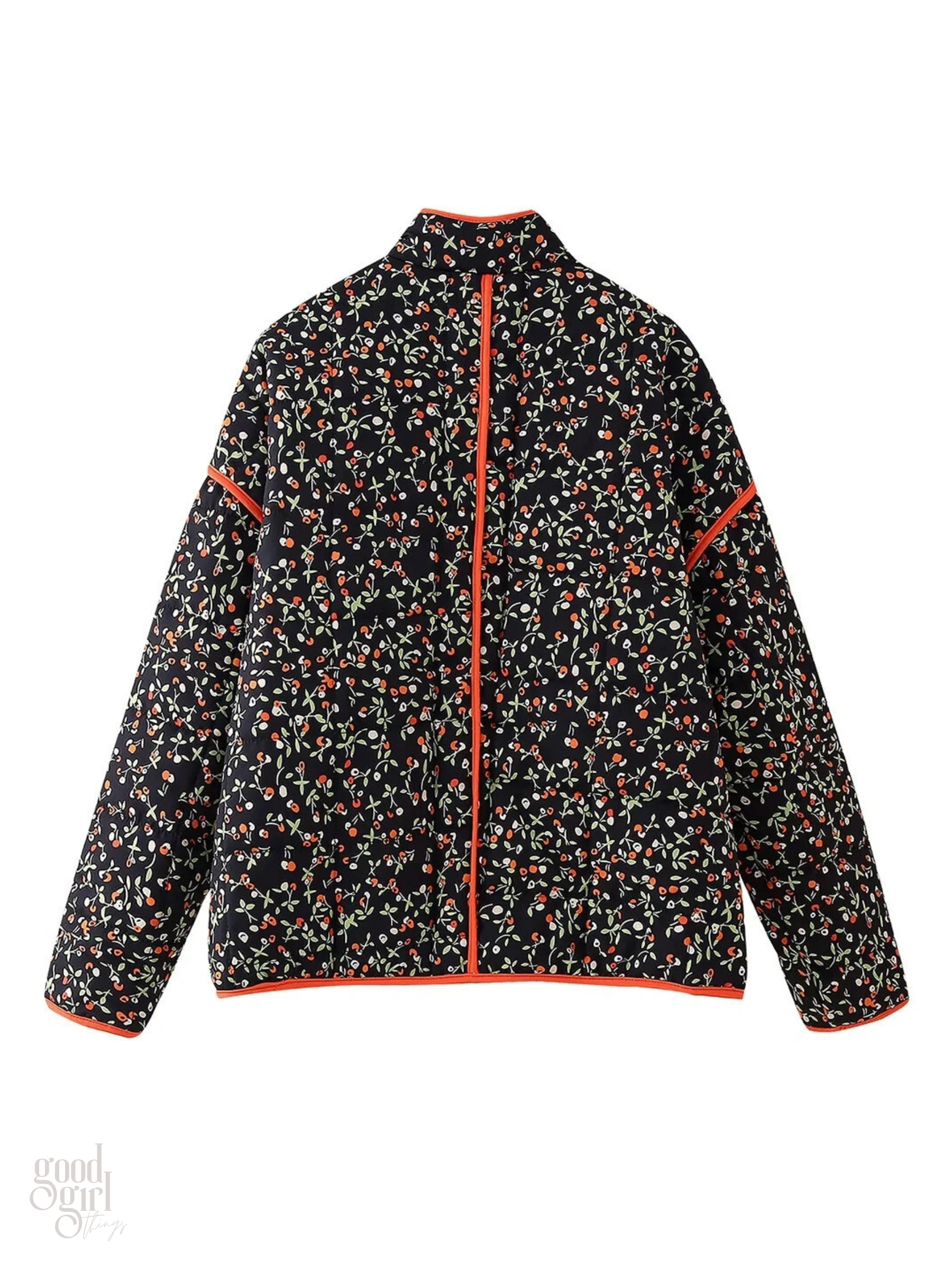Billie Retro Printed Cotton Jacket