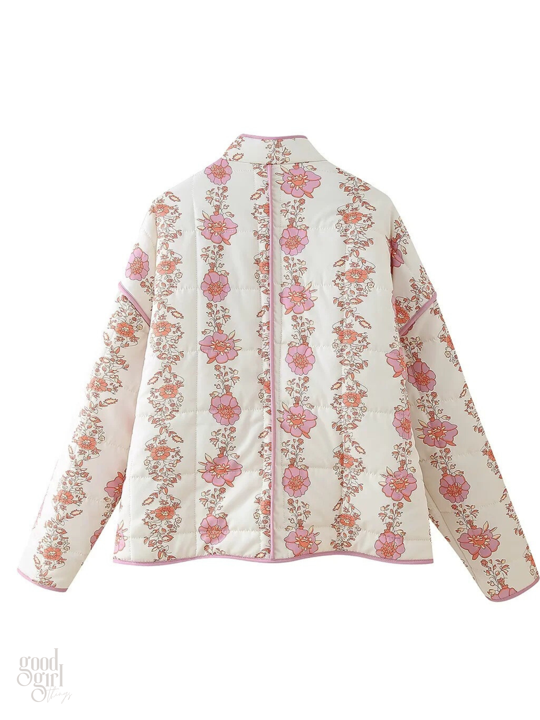 Billie Retro Printed Cotton Jacket