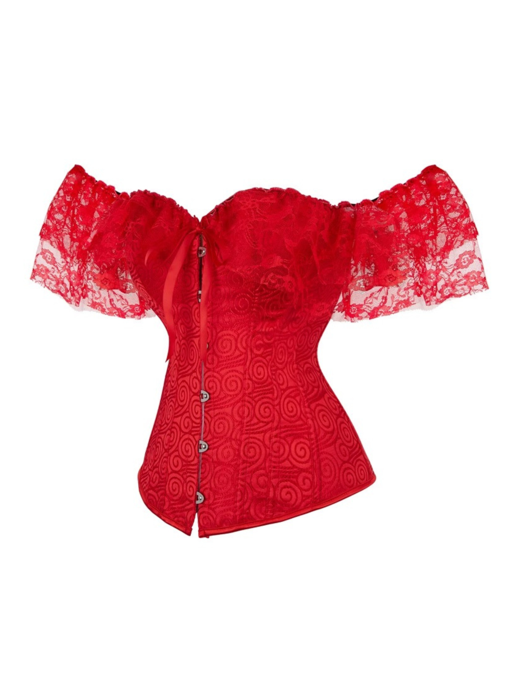 Lareen Lace Sleeve Corset
