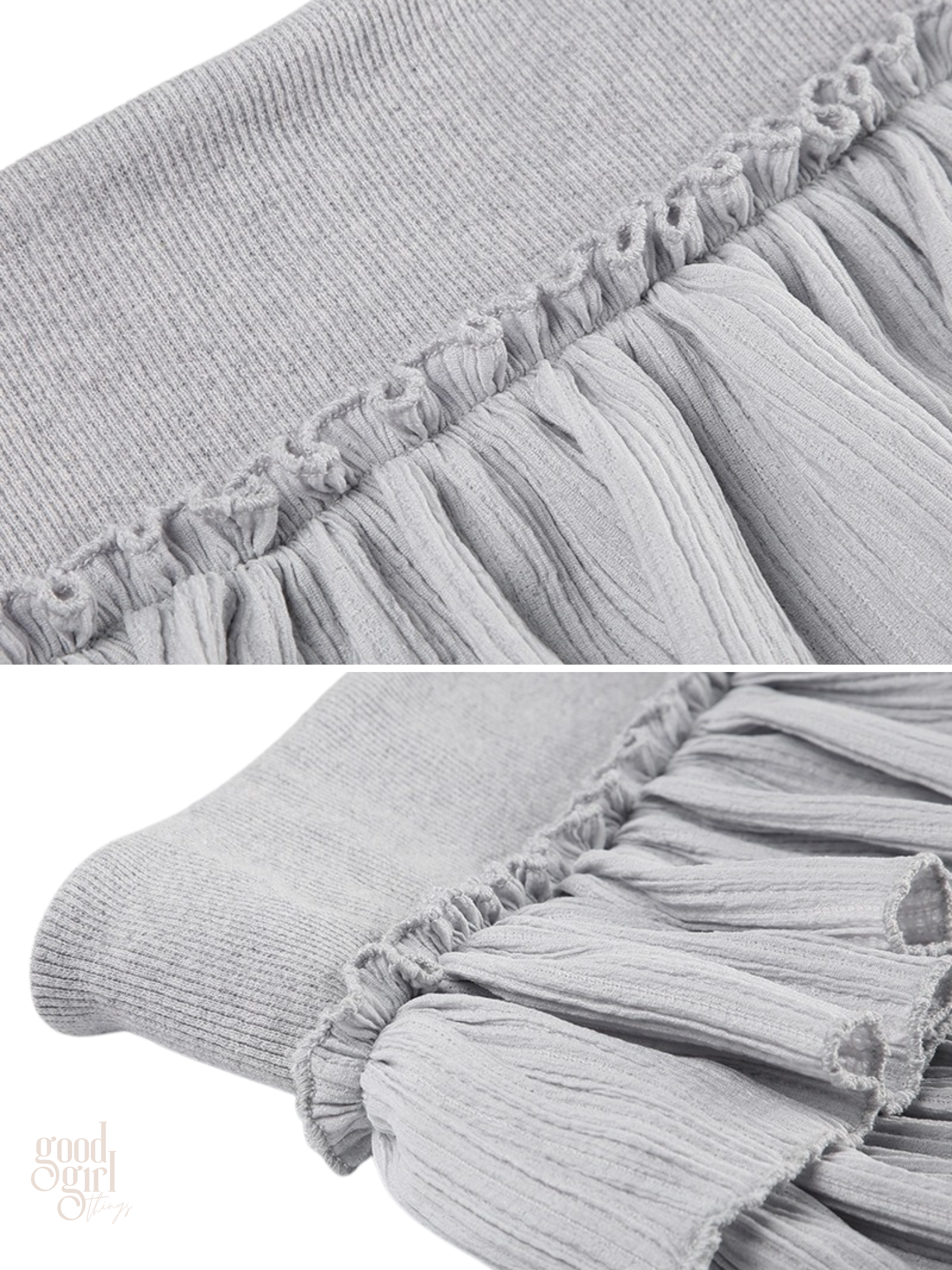 Natasha Tiered Lace Detail Mini Skirt
