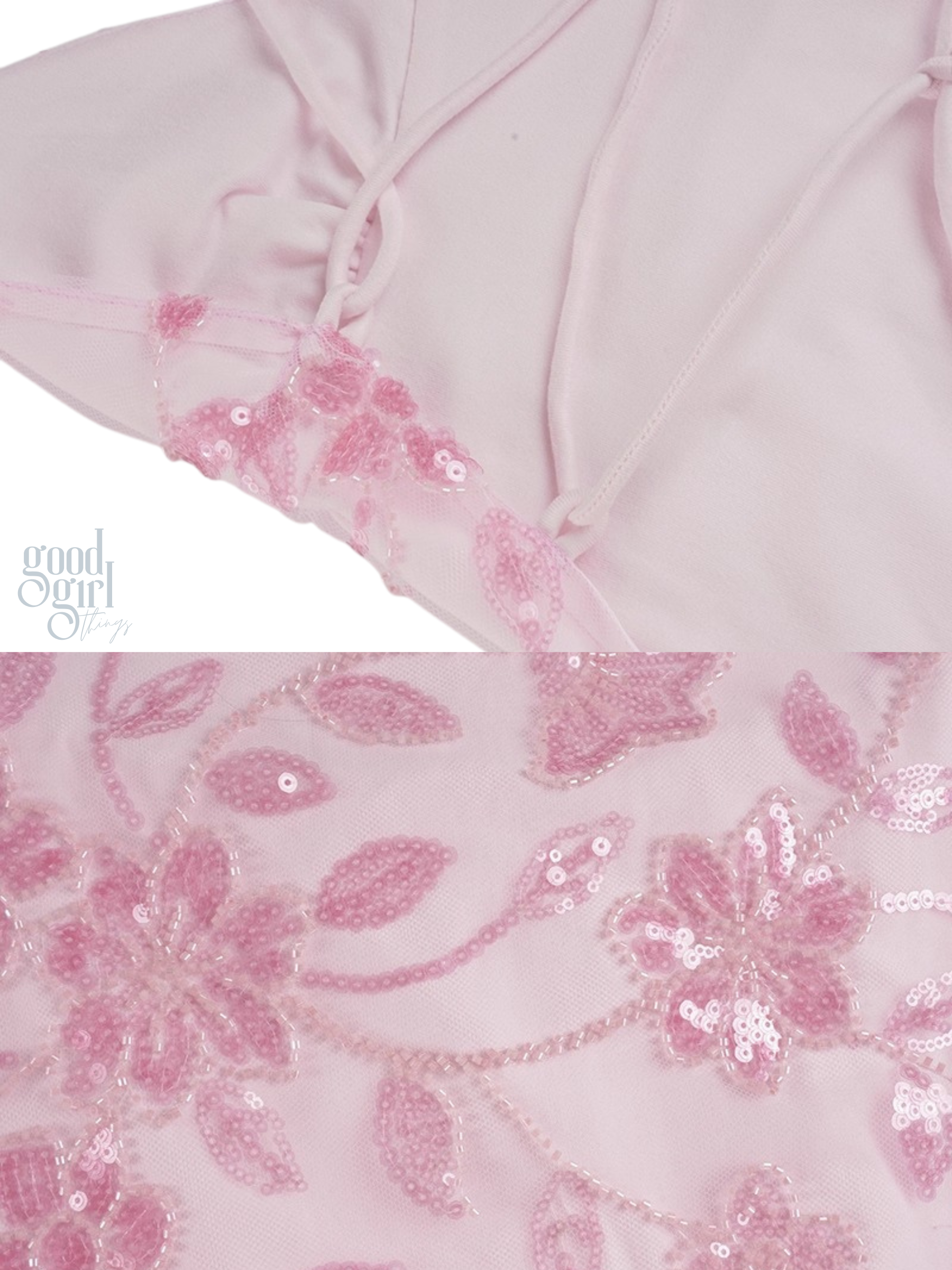 Amiya Floral Sequin Mini Dress