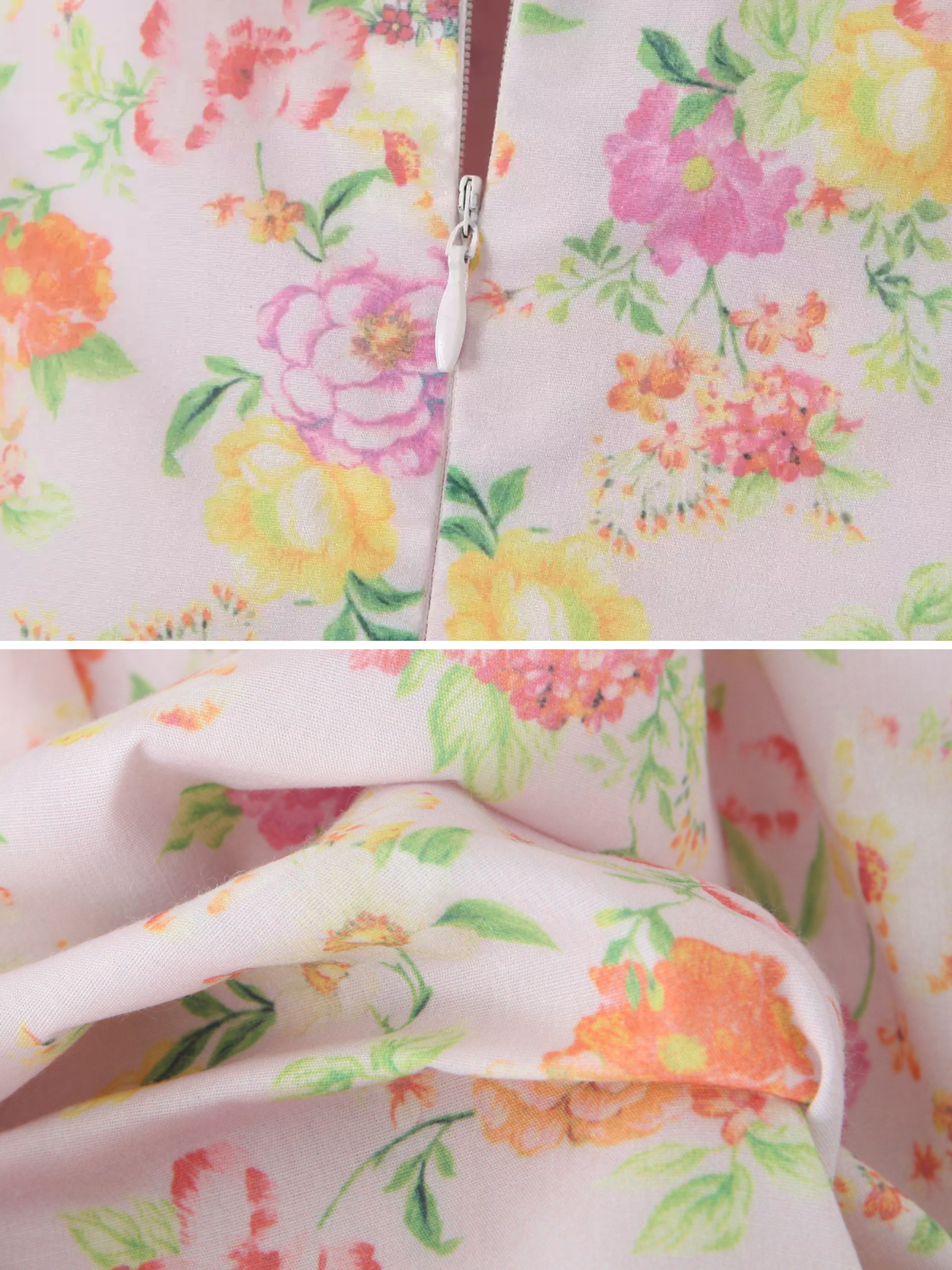 Erma Strapless Floral Midi Dress