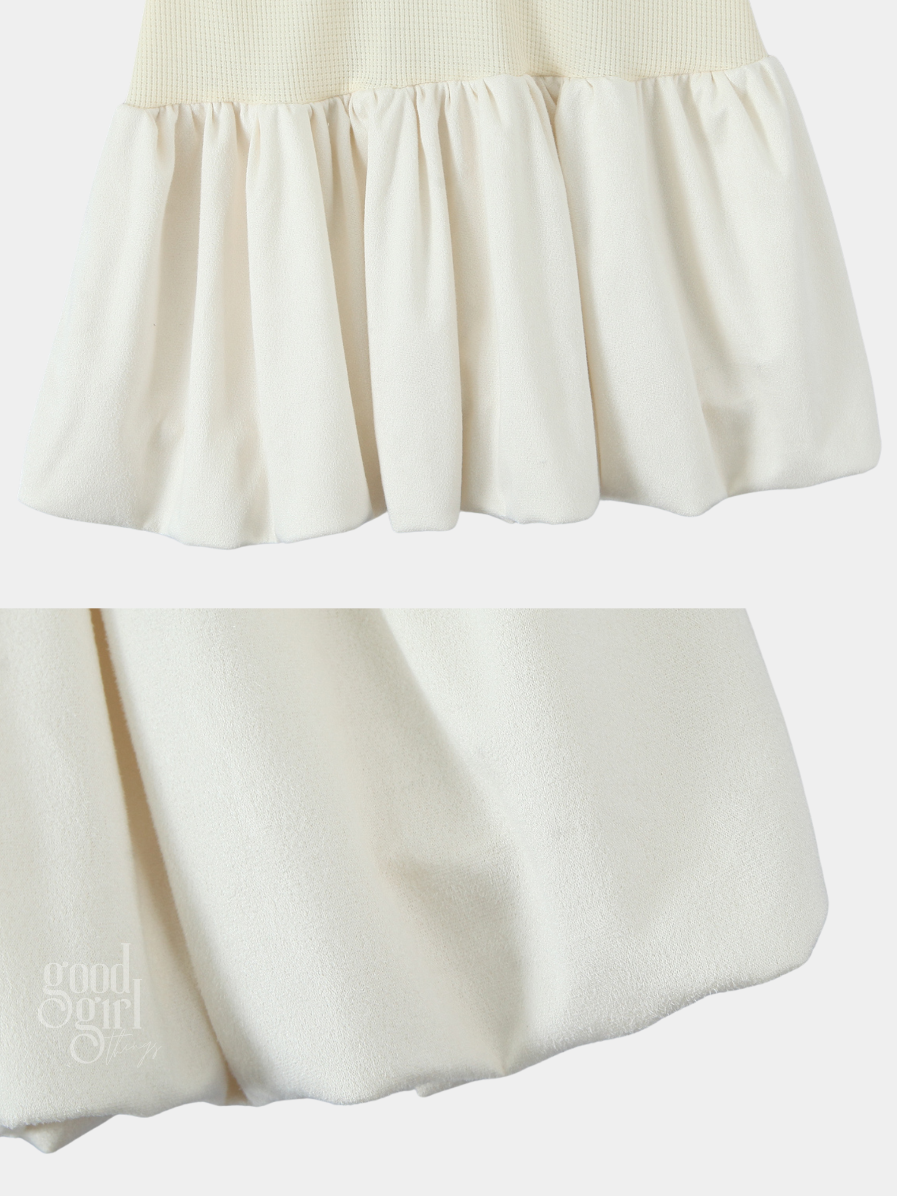 Thora Balloon Skirt Knit Mini Dress