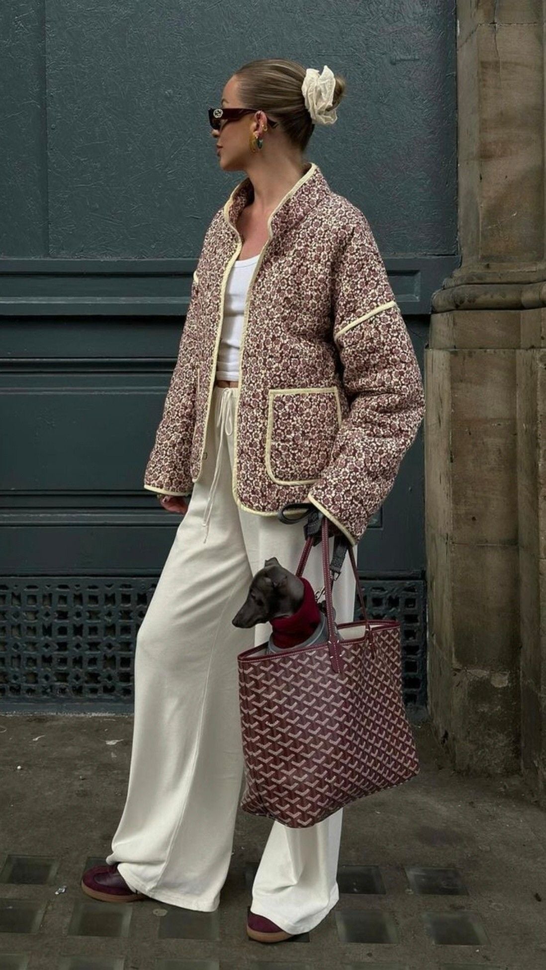 Kenia Floral Padded Jacket