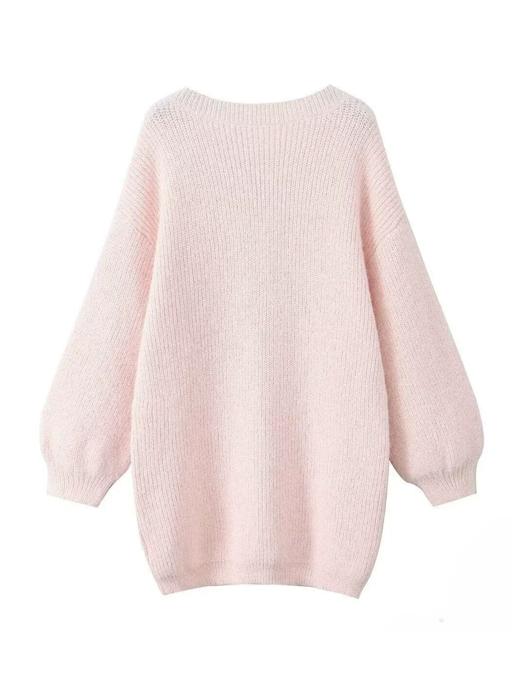 Asra Cozy Backless Sweater