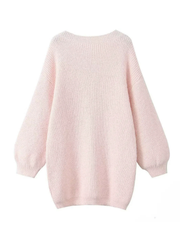 Asra Cozy Backless Sweater