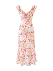 Faith Sakura Garden Tie-Back Dress