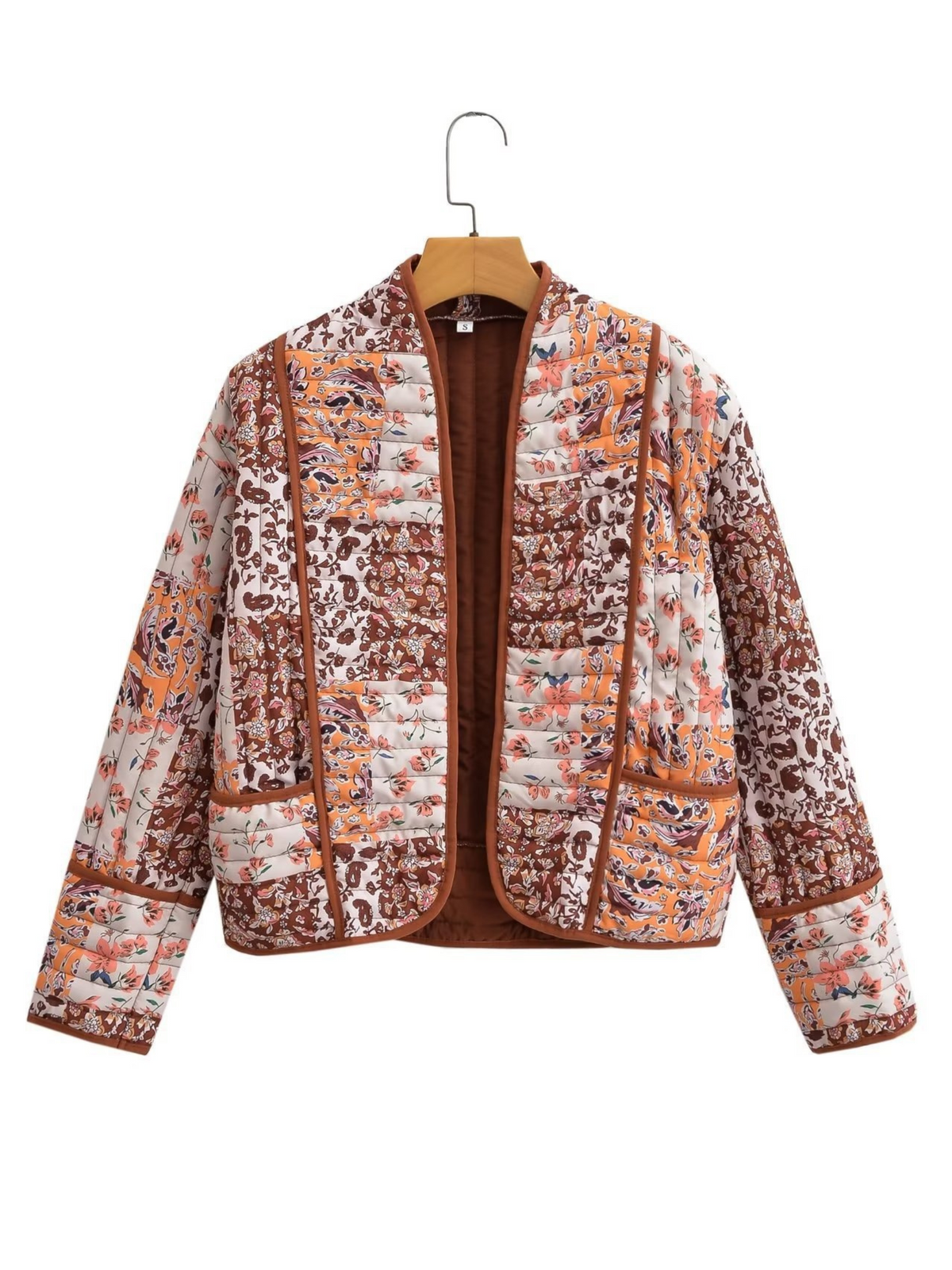 Atalie Vintage Patchwork Quilted Jacket
