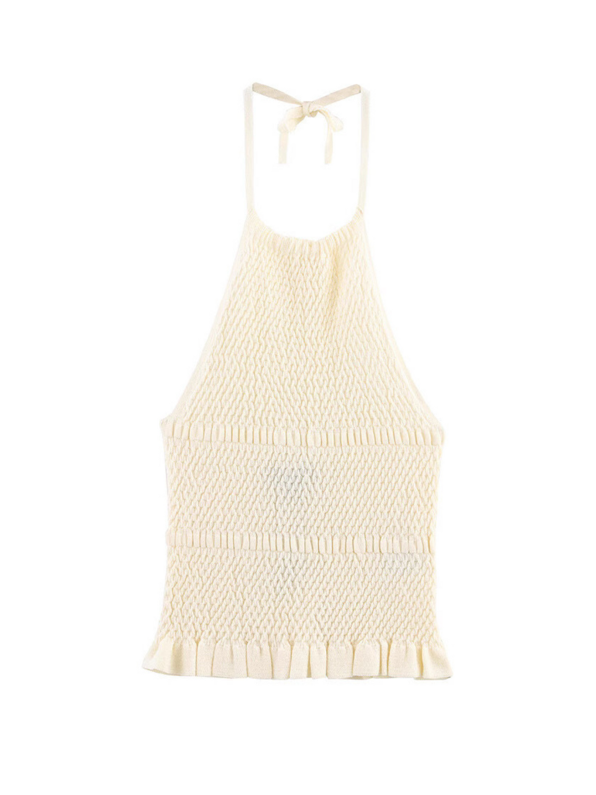 Aela Knit Halter Top