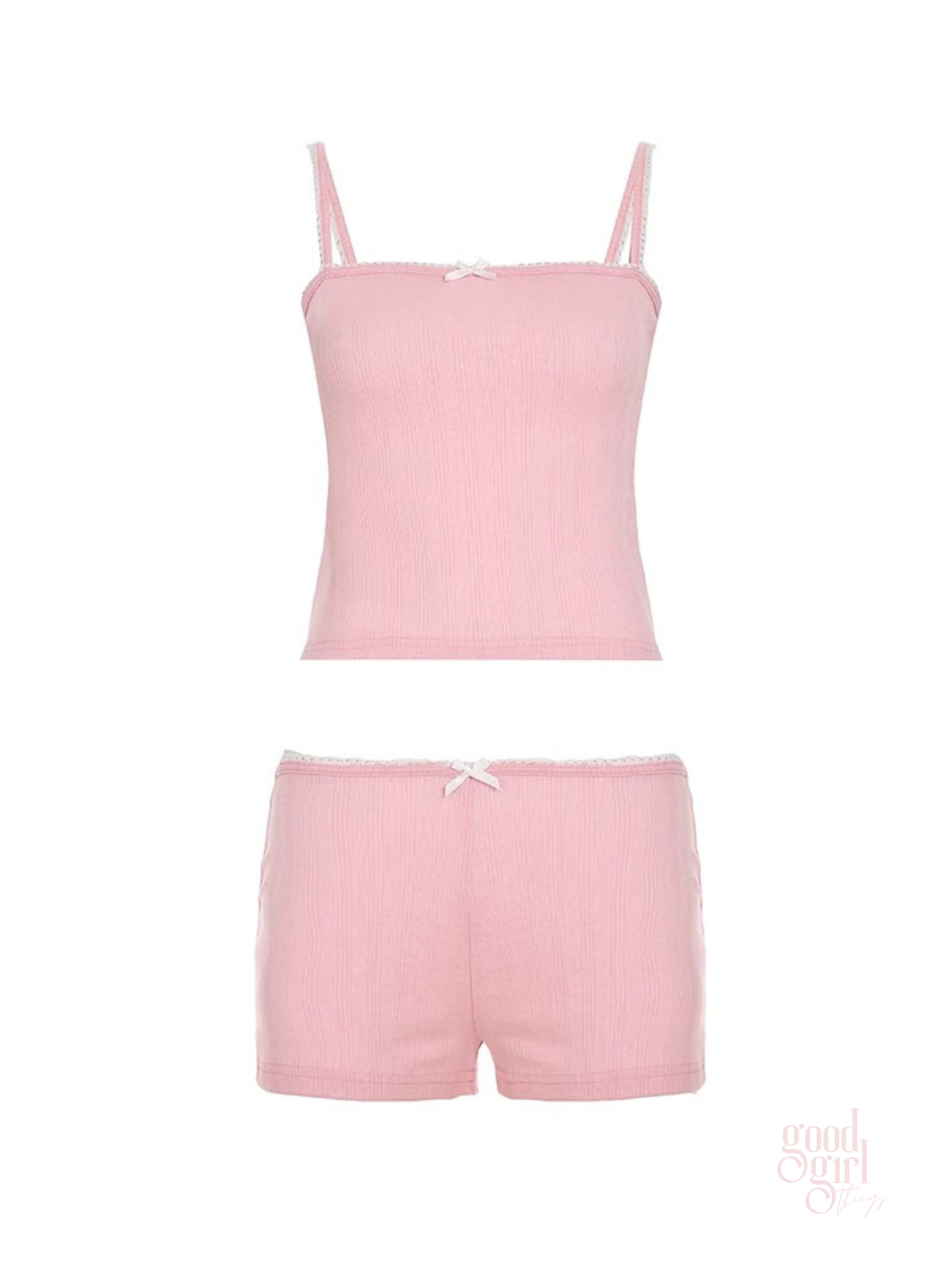 Saira Ribbed Knit Lounge Set