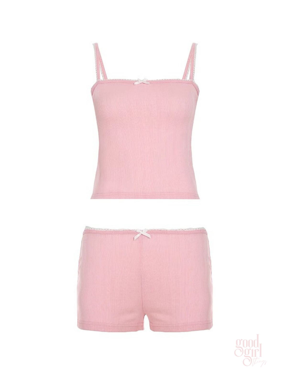 Saira Ribbed Knit Lounge Set