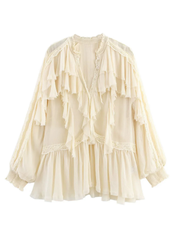 Passion Layered Lace Blouse