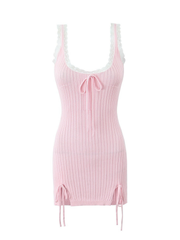 Remedy Bow Knit Mini Dress