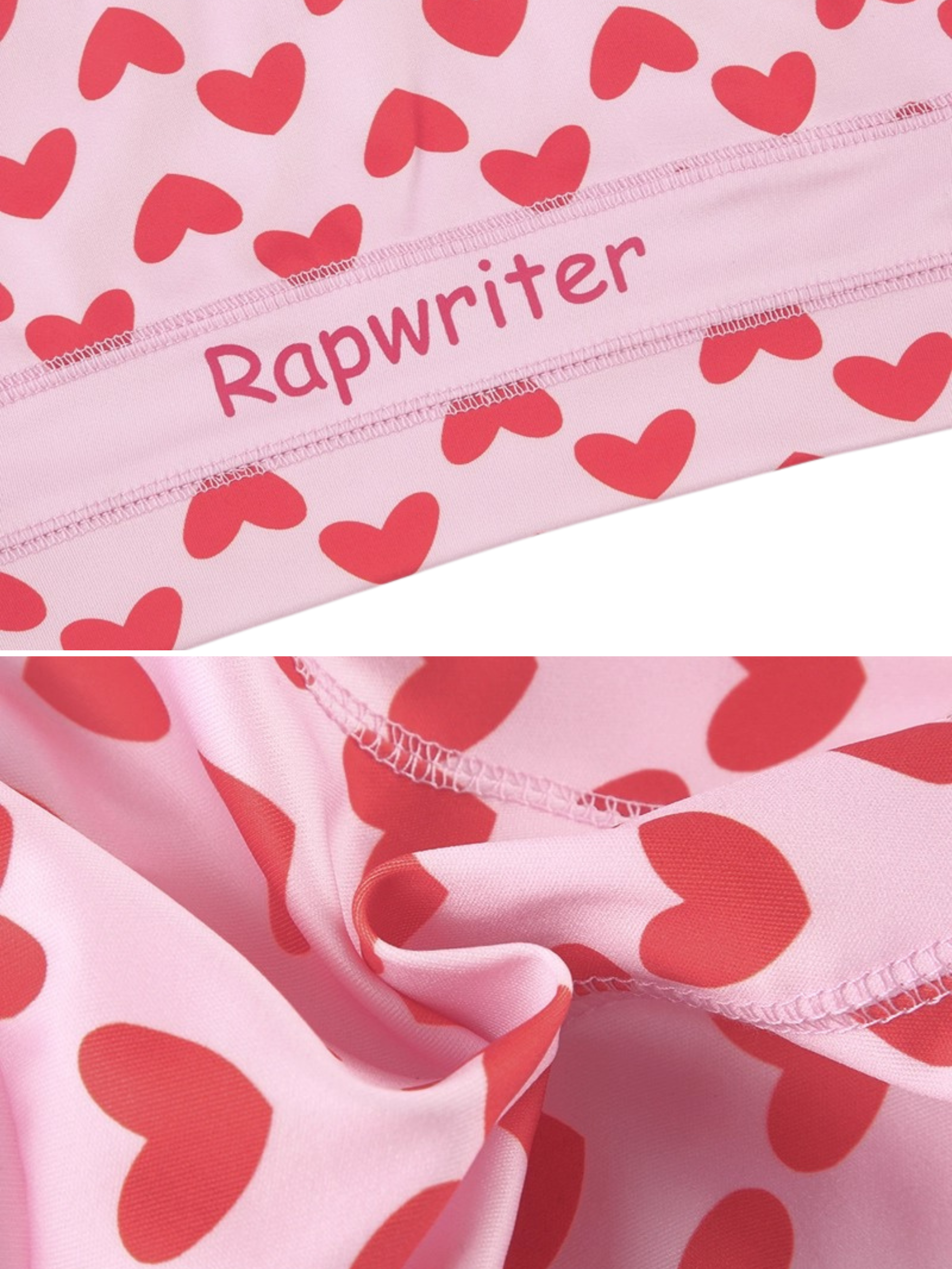 Kamiya Heart Print Short Set