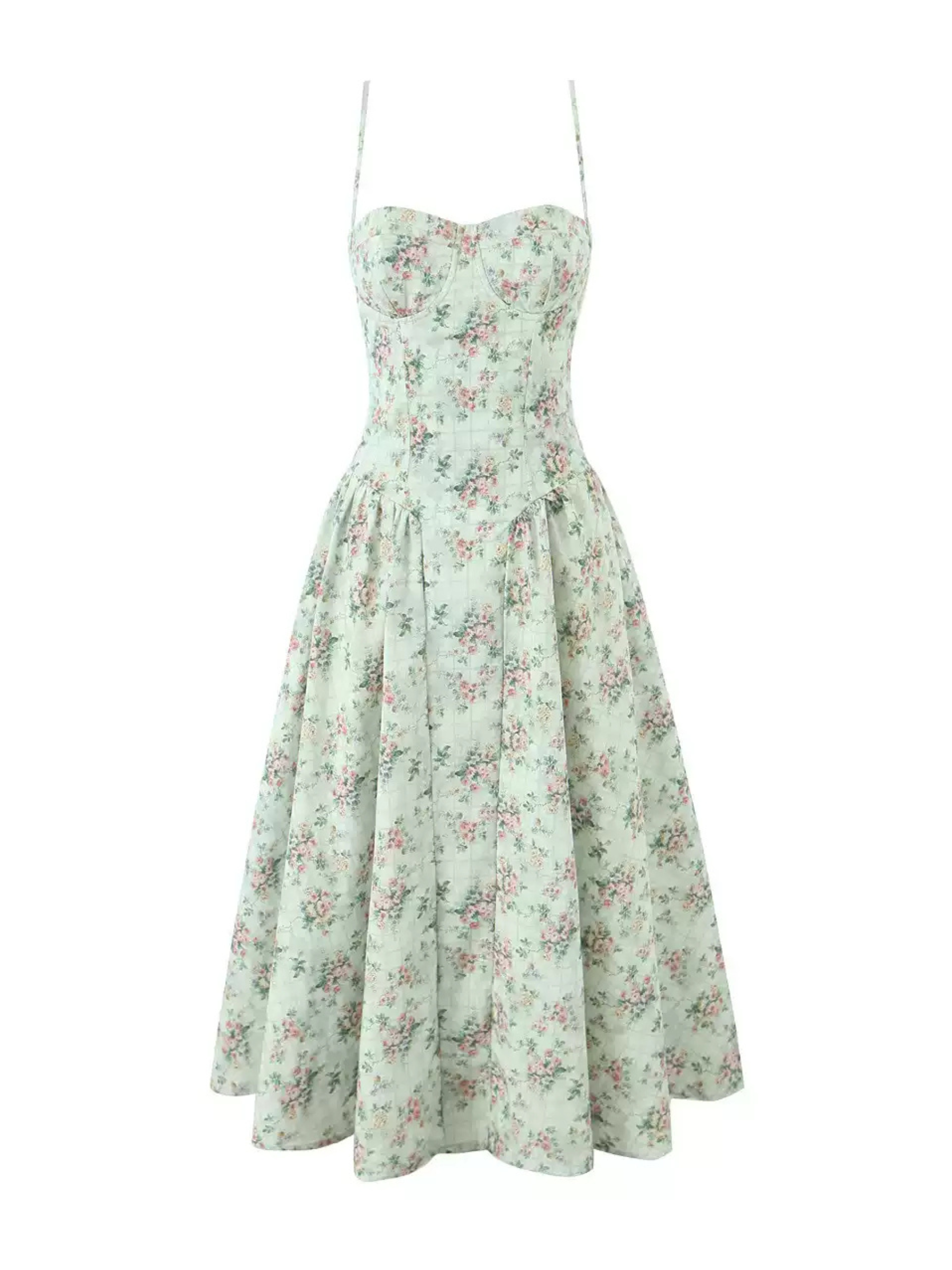 Noemy Floral Midi Dress
