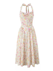 Delilah Corset Midi Dress
