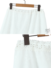 Parnika Eyelet Maxi Skirt