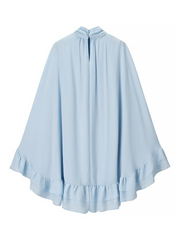 Indie Ruffled Bell Sleeve Mini Dress