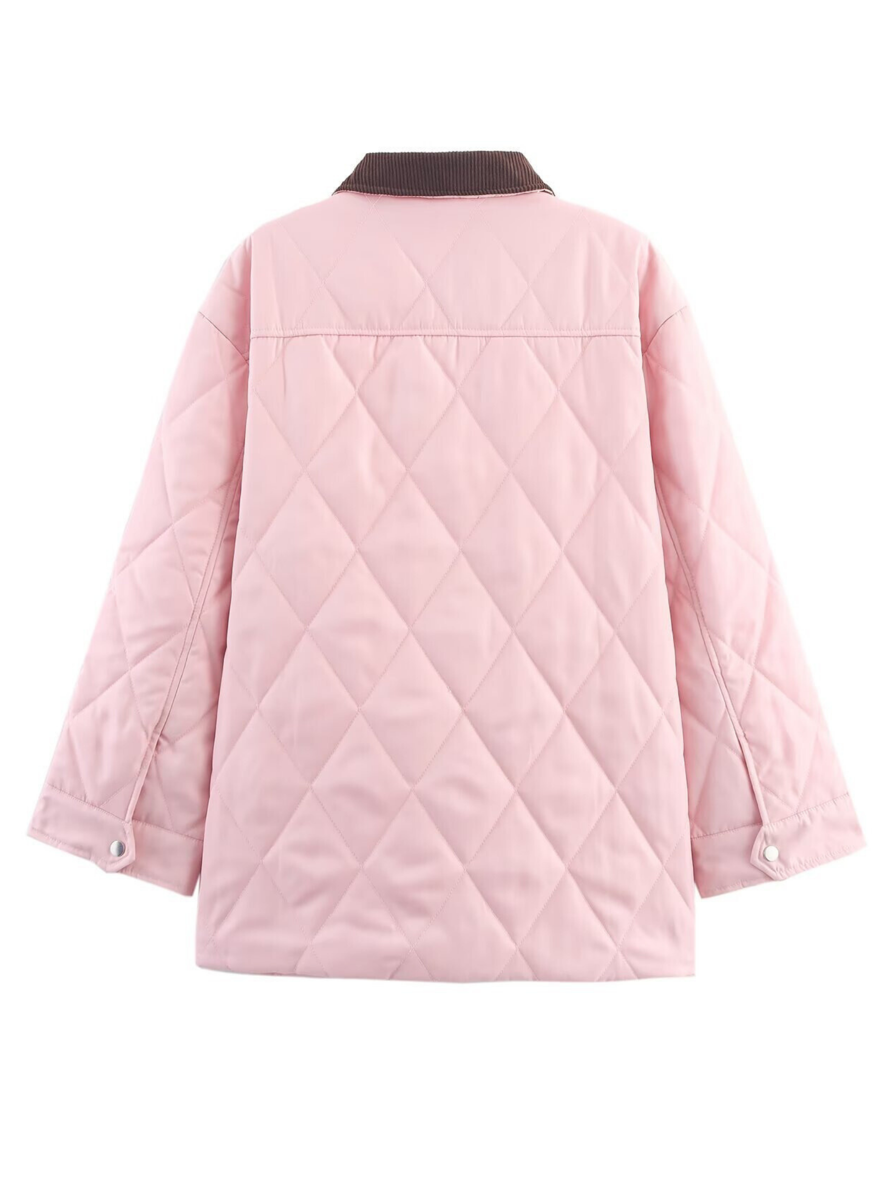 Ryder Pink Quilted Utility Jacket