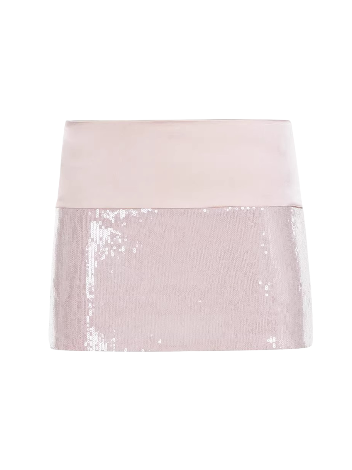 Clementine Pink Sequin Mini Skirt