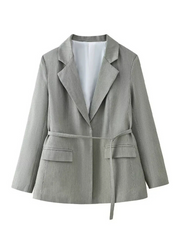 Uriah Tie-Waist Blazer